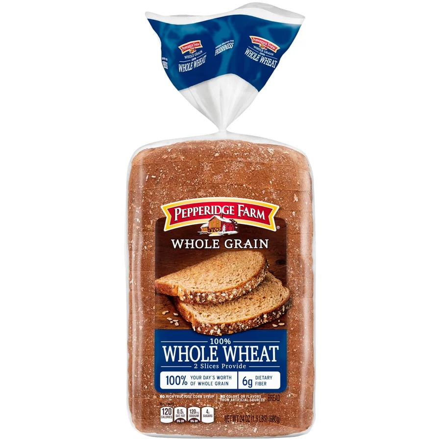 Bánh mì sandwich nguyên cám 100%